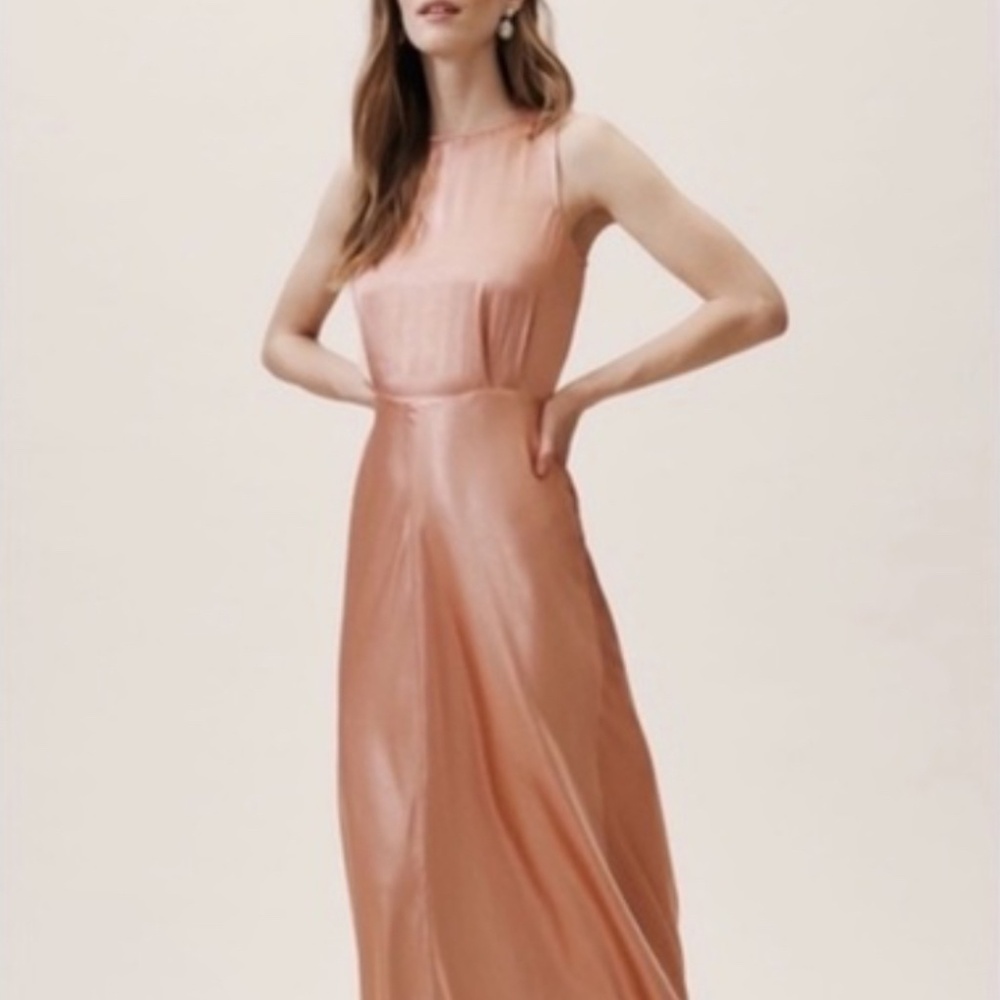 BHDLN | Ghost London Alexia Dress | Color: Sedona (pink/orange)
